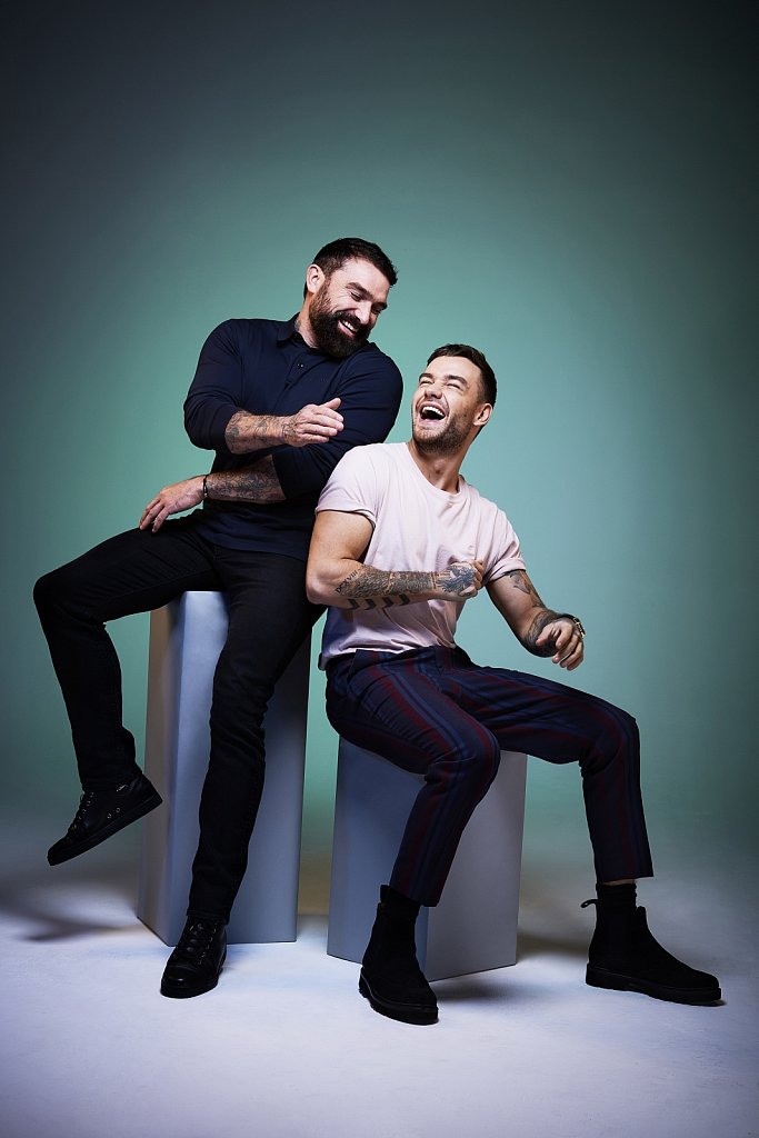 Ant Middleton and Liam Payne